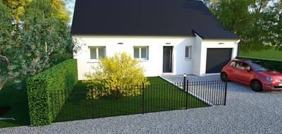 Terrain et maison à Monnaie en Indre-et-Loire (37) de 80 m² à vendre au prix de 248000€ - 1