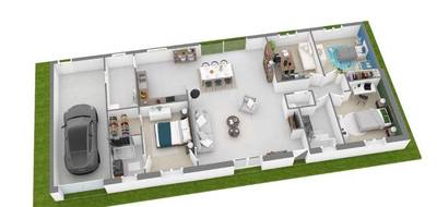 Terrain et maison à Issoudun en Indre (36) de 118 m² à vendre au prix de 255435€ - 3