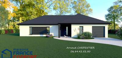 Terrain et maison à Anzin-Saint-Aubin en Pas-de-Calais (62) de 135 m² à vendre au prix de 339272€ - 1