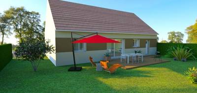 Terrain et maison à Joué-l'Abbé en Sarthe (72) de 80 m² à vendre au prix de 206000€ - 2