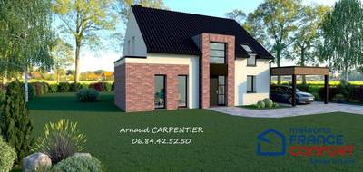 Terrain et maison à Anzin-Saint-Aubin en Pas-de-Calais (62) de 145 m² à vendre au prix de 469693€ - 2