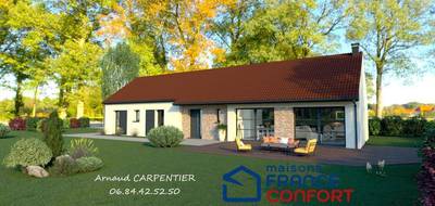 Terrain et maison à Anzin-Saint-Aubin en Pas-de-Calais (62) de 110 m² à vendre au prix de 289417€ - 2