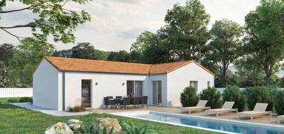 Terrain et maison à Bussac-sur-Charente en Charente-Maritime (17) de 98 m² à vendre au prix de 215043€ - 2