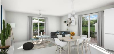 Terrain et maison à Riom en Puy-de-Dôme (63) de 76 m² à vendre au prix de 236901€ - 2