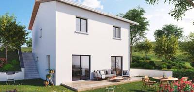 Terrain et maison à Diémoz en Isère (38) de 92 m² à vendre au prix de 454000€ - 1