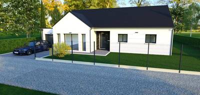 Terrain et maison à Saint-Flovier en Indre-et-Loire (37) de 110 m² à vendre au prix de 251000€ - 1