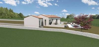 Terrain et maison à Orgnac-l'Aven en Ardèche (07) de 100 m² à vendre au prix de 299500€ - 2
