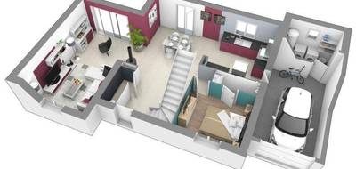 Terrain et maison à Entrelacs en Savoie (73) de 109 m² à vendre au prix de 475500€ - 3