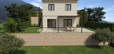 Terrain et maison à Saint-Martin-du-Var en Alpes-Maritimes (06) de 88 m² à vendre au prix de 498000€ - 1