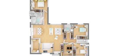 Terrain et maison à Le Taillan-Médoc en Gironde (33) de 104 m² à vendre au prix de 387249€ - 4