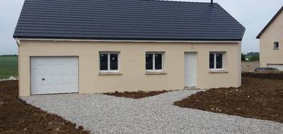 Terrain et maison à Oulins en Eure-et-Loir (28) de 84 m² à vendre au prix de 219400€ - 1