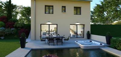 Terrain et maison à Villars-les-Dombes en Ain (01) de 93 m² à vendre au prix de 322735€ - 4