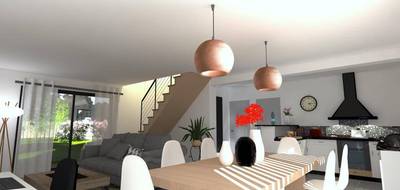 Terrain et maison à Nanteuil-lès-Meaux en Seine-et-Marne (77) de 90 m² à vendre au prix de 307900€ - 2
