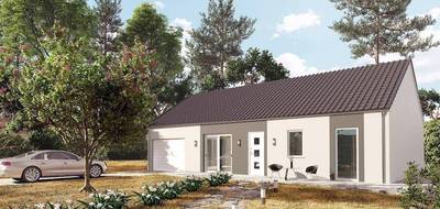 Terrain et maison à Marcillat-en-Combraille en Allier (03) de 80 m² à vendre au prix de 166010€ - 4