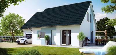Terrain et maison à Ougney en Jura (39) de 92 m² à vendre au prix de 210910€ - 1