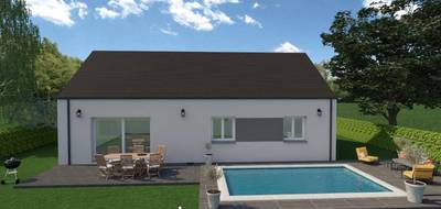 Terrain et maison à Domfront-en-Champagne en Sarthe (72) de 98 m² à vendre au prix de 210000€ - 3