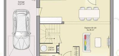 Terrain et maison à Égly en Essonne (91) de 74 m² à vendre au prix de 275000€ - 4