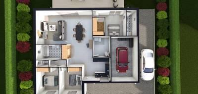 Terrain et maison à Baugy en Cher (18) de 112 m² à vendre au prix de 217500€ - 4