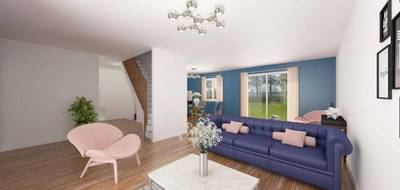 Terrain et maison à Logron en Eure-et-Loir (28) de 110 m² à vendre au prix de 286264€ - 2