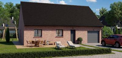 Terrain et maison à Colleret en Nord (59) de 85 m² à vendre au prix de 231500€ - 1