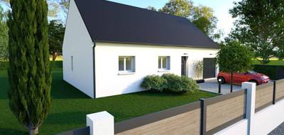 Terrain et maison à Beaumont-Louestault en Indre-et-Loire (37) de 80 m² à vendre au prix de 208000€ - 2
