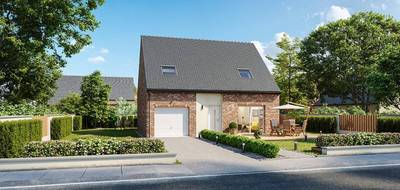 Terrain et maison à Fresnes-sur-Escaut en Nord (59) de 100 m² à vendre au prix de 264100€ - 1
