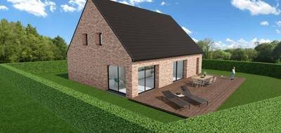 Terrain et maison à Rosult en Nord (59) de 130 m² à vendre au prix de 325600€ - 3
