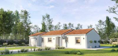Terrain et maison à Mouleydier en Dordogne (24) de 76 m² à vendre au prix de 179280€ - 2
