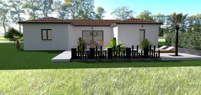 Terrain et maison à Saint-Georges-les-Bains en Ardèche (07) de 104 m² à vendre au prix de 390230€ - 1