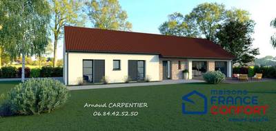 Terrain et maison à Aix-Noulette en Pas-de-Calais (62) de 110 m² à vendre au prix de 242977€ - 1