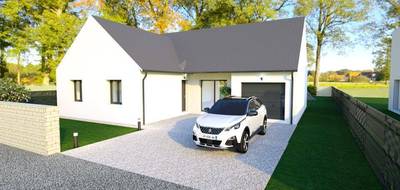 Terrain et maison à Veigné en Indre-et-Loire (37) de 102 m² à vendre au prix de 266700€ - 1