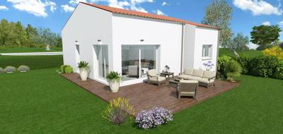 Terrain et maison à Cournon-d'Auvergne en Puy-de-Dôme (63) de 74 m² à vendre au prix de 262400€ - 1