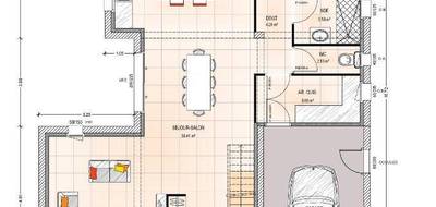 Terrain et maison à Étriché en Maine-et-Loire (49) de 120 m² à vendre au prix de 276000€ - 4