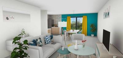 Terrain et maison à Eslettes en Seine-Maritime (76) de 95 m² à vendre au prix de 224000€ - 3