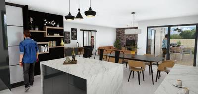 Terrain et maison à Orgnac-l'Aven en Ardèche (07) de 98 m² à vendre au prix de 289400€ - 4