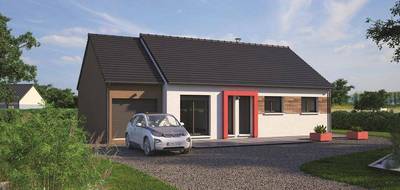 Terrain et maison à Poses en Eure (27) de 80 m² à vendre au prix de 304500€ - 1