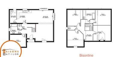 Terrain et maison à Champvans en Jura (39) de 149 m² à vendre au prix de 227980€ - 4