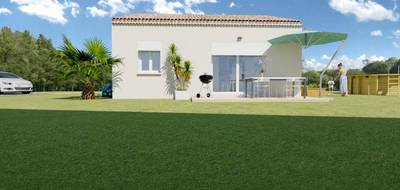 Terrain et maison à Saint-Sernin en Ardèche (07) de 60 m² à vendre au prix de 185000€ - 1