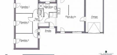 Terrain et maison à Saint-Sulpice-le-Guérétois en Creuse (23) de 90 m² à vendre au prix de 254045€ - 4