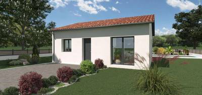Terrain et maison à La Chapelle-de-Guinchay en Saône-et-Loire (71) de 63 m² à vendre au prix de 212200€ - 1