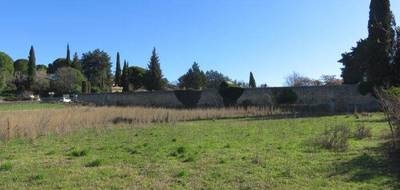 Terrain à Aubais en Gard (30) de 635 m² à vendre au prix de 205000€ - 1