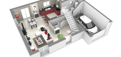 Terrain et maison à Aix-les-Bains en Savoie (73) de 90 m² à vendre au prix de 425000€ - 2