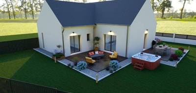 Terrain et maison à Chargé en Indre-et-Loire (37) de 81 m² à vendre au prix de 267950€ - 1