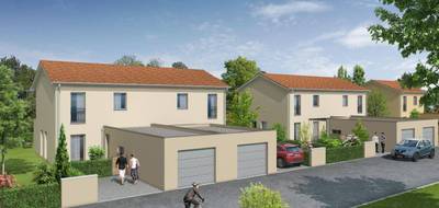 Terrain et maison à Pont-de-Chéruy en Isère (38) de 102 m² à vendre au prix de 261600€ - 3
