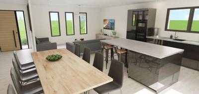 Terrain et maison à Vagnas en Ardèche (07) de 123 m² à vendre au prix de 345000€ - 4