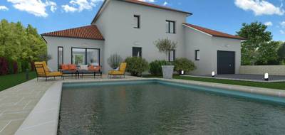 Terrain et maison à Sillans en Isère (38) de 124 m² à vendre au prix de 332000€ - 2