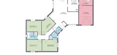 Terrain et maison à Domérat en Allier (03) de 105 m² à vendre au prix de 233865€ - 4