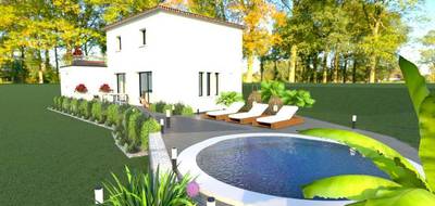 Terrain et maison à Saint-Étienne-de-Fontbellon en Ardèche (07) de 87 m² à vendre au prix de 289400€ - 2