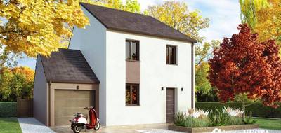 Terrain et maison à Coin-lès-Cuvry en Moselle (57) de 81 m² à vendre au prix de 344318€ - 2