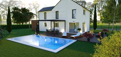 Terrain et maison à Druye en Indre-et-Loire (37) de 120 m² à vendre au prix de 373500€ - 2